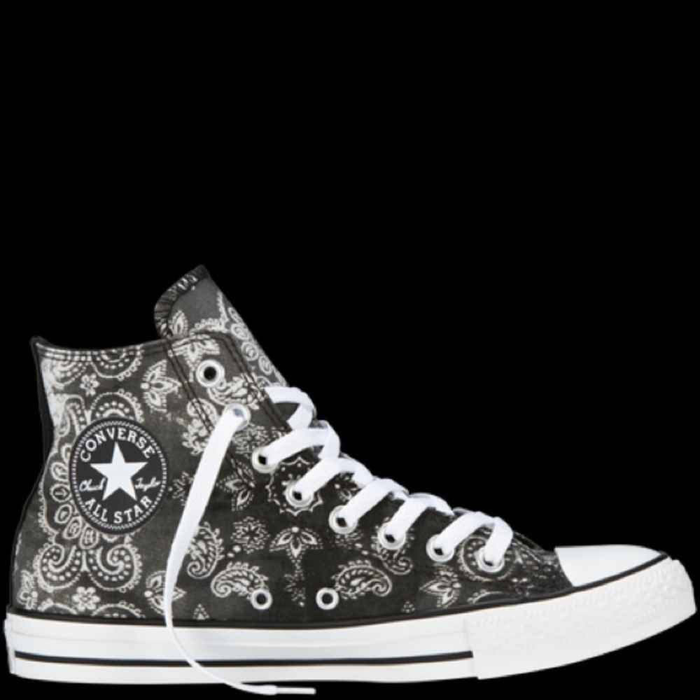 Unisex Paisley Print Converse Chuck Taylor’s